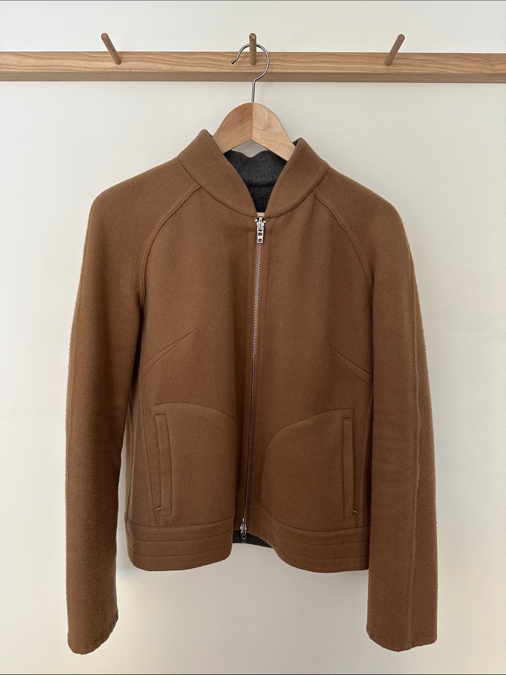 Melton Bomber Jacket - Reversible
